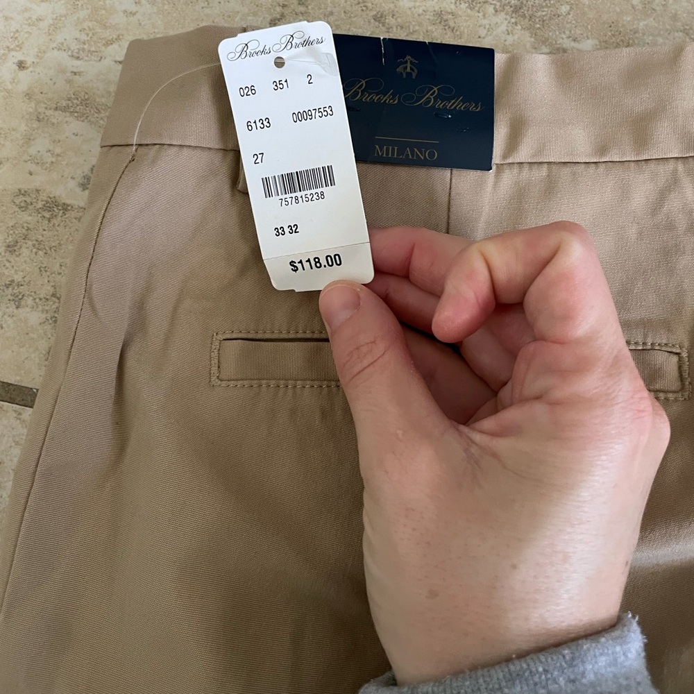 Brooks brothers slacks pants 33 32